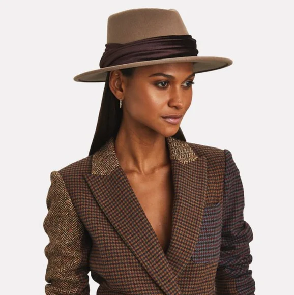 EUGENIA KIM Wool Fedora Hat NWT - Picture 1 of 4